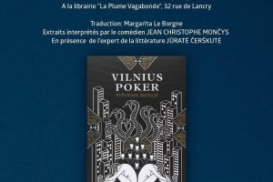 Lectureprésentation du livre Vilniaus Pokeris le 30 mai à Paris