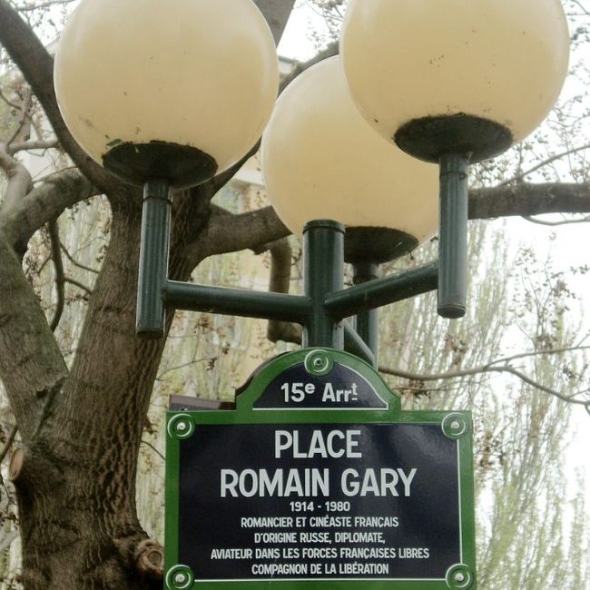 Rašytojo ir diplomato Romain Gary pėdsakai Paryžiuje ir Nicoje