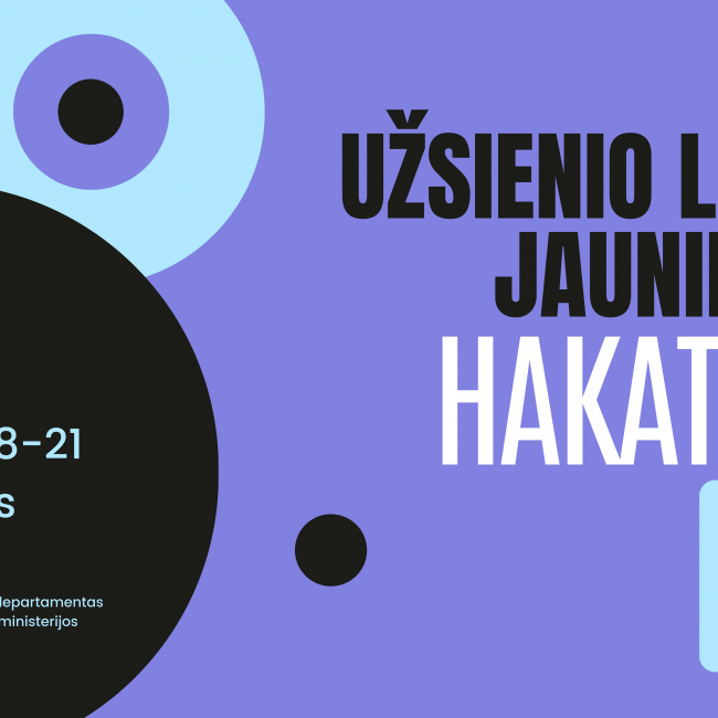 Kviečiame dalyvauti užsienio lietuvių jaunimo hakatone