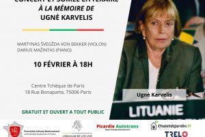 Concert et soirée littéraire  à la mémoire de  Ugnė Karvelis