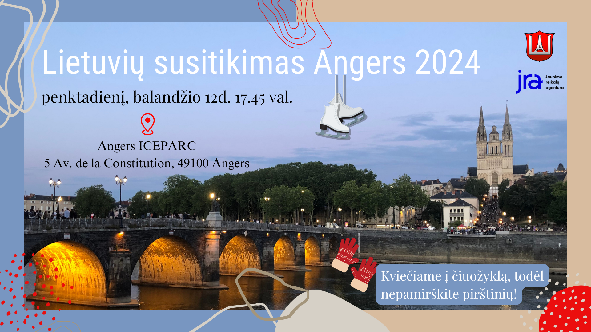 Lietuvių susitikimas Angers 2024