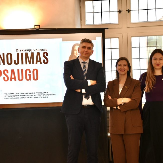 Žinojimas saugo : konferencija Strasbūre + įrašas