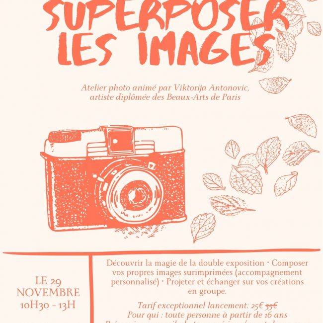 Fotografijos dirbtuvės: Dviguba ekspozicija | „Big Box“ erdvėse, Romainville