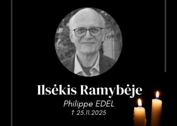 Philippe Edel atminimui / In Memoriam Philippe Edel († 25.11.2025)