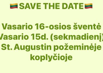 Pasižymėkite datą – Lietuvos valstybės atkūrimo dienos minėjimo koncertas