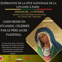 Célébration de la Fête Nationale  de le Lituanie à Paris 2026 2