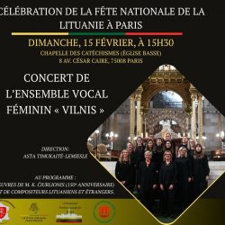 Célébration de la Fête Nationale  de le Lituanie à Paris 2026 1