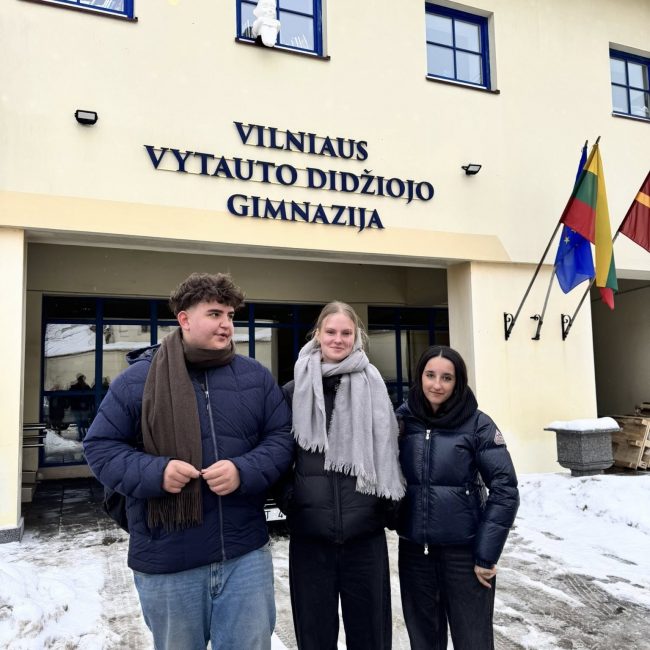 Mūsų mokiniai – lietuvių kalbos olimpiadoje Vilniuje