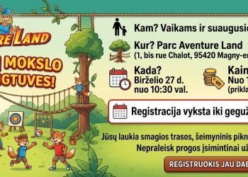 Mokslo metų užbaigtuvės karstynių parke – birželio 27 d.