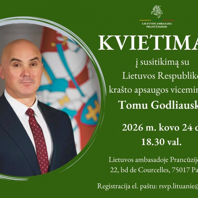 Susitikimas su  Krašto apsaugos viceministru T. Godliausku