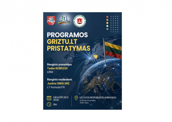 „Grįžtu LT“ programos pristatymas ir susitikimas Paryžiuje