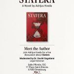 A.Kveda knygos Statera pristatymas Strasbūre