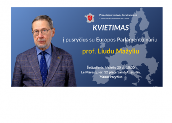 Šeštadienio pusryčiai su Europos Parlamento nariu prof. Liudu Mažyliu
