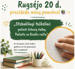 „Stebuklingi taškeliai paliesk lietuvių kalbą. Pažintis su Brailio raštu“