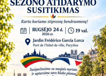 Sezono atidarymo susitikimas – Lithuanian Professionals in France